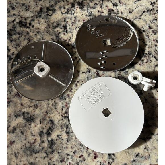 Sears Counter‎ Craft Food Processor Model 400 Replacement Disc Blades - Picture 2 of 2